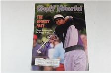 Five (5) Signed San Diego Open Winners Magazine Covers & Seven (7) San Diego Open Badges JSA ALOA