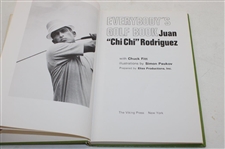 Chi Chi Signed 1975 'Everybody'S Golf Book' & 1967 'Chi Chi's Secrets Of Power Golf' JSA ALOA