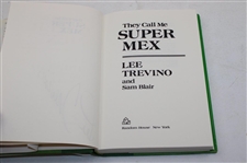 Lee Trevino Signed 1982 st Ed 'They Call Me Super Mex' & 1985 'The Snake In The Sandtrap' JSA ALOA