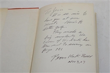 Peggy Kirk Bell Signed 1966 'A Woman'S Way To Better Golf' Book