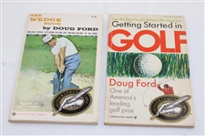 Four (4) Doug Ford Signed Golf Books JSA ALOA