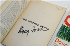 Four (4) Doug Ford Signed Golf Books JSA ALOA