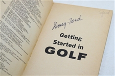 Four (4) Doug Ford Signed Golf Books JSA ALOA