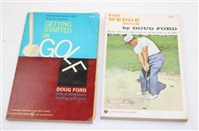 Four (4) Doug Ford Signed Golf Books JSA ALOA