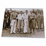 Errie Ball Signed Masters Photo - Was Longest Surviving 1934 Masters Contestant JSA ALOA