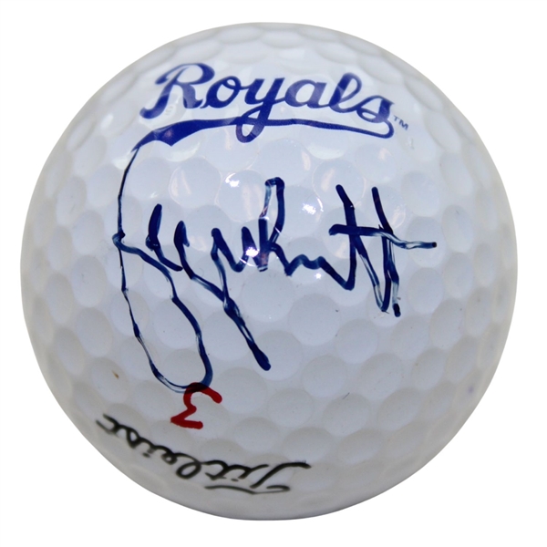MLB Hall of Famer George Brett Signed Titleist Royals Logo Golf Ball JSA ALOA