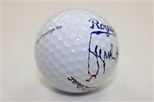 MLB Hall of Famer George Brett Signed Titleist Royals Logo Golf Ball JSA ALOA