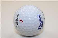 MLB Hall of Famer George Brett Signed Titleist Royals Logo Golf Ball JSA ALOA