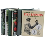 Six (6) Various Golf Book Including Hogan, Palmer, Payne & others