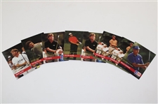 Large Grouping of 1991 & 1992 Champions Gold Stamp Pro Set Golf Cards