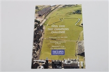 Set of 2000 Open Championship at St. Andrews Pairing Sheets, Champions Challenge & Results Booklets