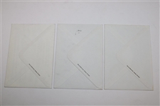 Three (3) Gary Player Signed 1968 Open Championship at Carnoustie FDC's JSA ALOA