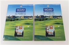 Ten (10) Open Championship Programs - 1993-2012 - Includes (2) 2000 From Tiger Win