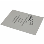 Tiger Woods Signed 2019 Masters Champion Chairman's Reception Dinner Menu - Night of Win! JSA ALOA