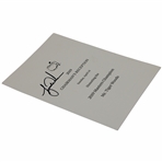 Tiger Woods Signed 2019 Masters Champion Chairman's Reception Dinner Menu - Night of Win! JSA ALOA