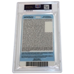 2019 Masters Full Ticket Berckmans Place Augusta Practice Rounds PSA 8 NM