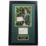 Ian Woosnam Signed 1991 Masters Champion Display JSA #VV80560 -Framed