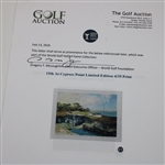 15th At Cypress Point Limited Edition 4/35 Print 