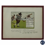 Golf Rules Print Rule XXIII Framed - WGHoF Collection