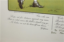 Golf Rules Print Rule XXIII Framed - WGHoF Collection