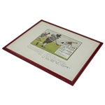 Golf Rules Print Rule XXIII Framed - WGHoF Collection
