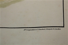 Original 1924 The Old Course St. Andrews Aerial Map Surveyed & Depicted by MacKenzie