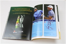 McIlroy, Mickelson & Others Signed 2013 Open Championship at Muirfield Program JSA ALOA
