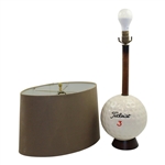1960s Titleist Golf Ball Dunning Industries Lamp - Works
