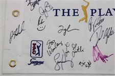 Twenty Four(24) Signed 2013 Players Championship Flag JSA ALOA
