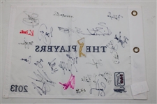 Twenty Four(24) Signed 2013 Players Championship Flag JSA ALOA