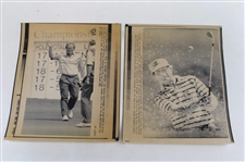 Ten (10) Jack Nicklaus Wire Photos