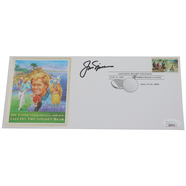 Jack Nicklaus Signed Golden Bear Cachet JSA #QQ99763