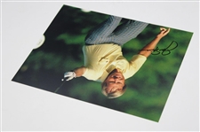 Jack Nicklaus Signed 1986 Masters Photo JSA ALOA