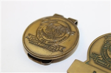 Two (2) Cadillac NFL Golf Classic Money Clips