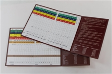 Lee Trevino & Fred Couples (w/'1992') Signed Bay Hill Scorecards JSA ALOA