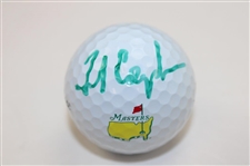 Fred Couples Signed Masters Logo Golf Ball & Api Scorecard JSA ALOA