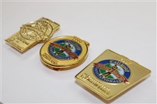 Three (3) Callaway Pebble Beach Money Clips