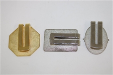 Three (3) Pebble Beach Money Clips