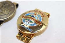 Three (3) Pebble Beach Money Clips