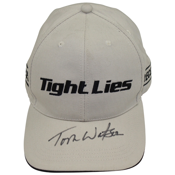 Tom Watson Signed Tight Lies Hat JSA ALOA