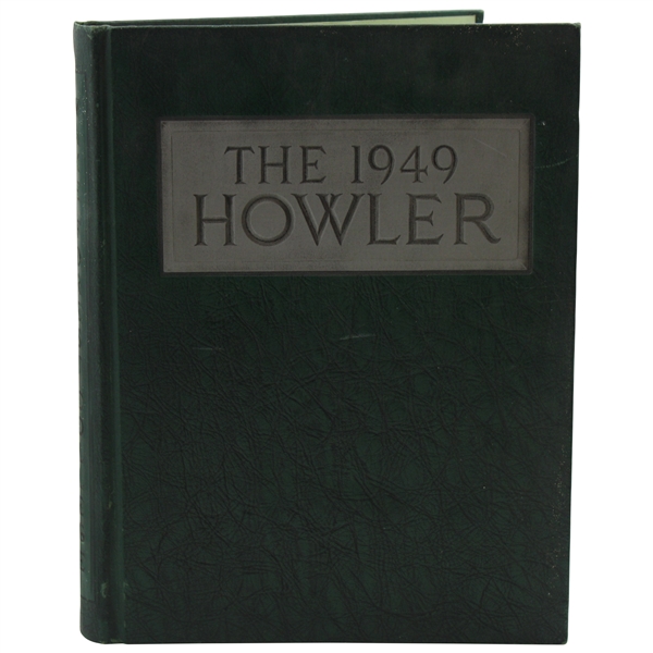 1949 Wake Forest College The Howler Yearbook with Arnold Palmer
