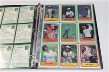 1981 Donruss Golf Set In Binder