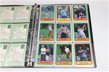 1981 Donruss Golf Set In Binder