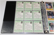 1981 Donruss Golf Set In Binder