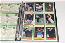 1981 Donruss Golf Set In Binder