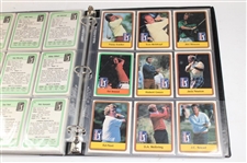 1981 Donruss Golf Set In Binder