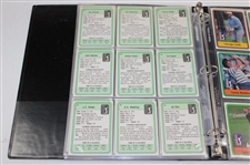 1981 Donruss Golf Set In Binder