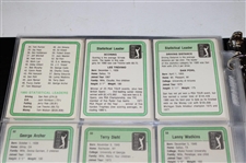 1981 Donruss Golf Set In Binder