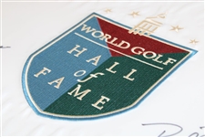 Goosen, Stephenson, Payne & Walters Signed World Golf Hall of Fame Flag JSA ALOA