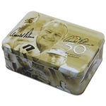 Arnold Palmer Signed 50th Appearance at The Masters Box Set w/Golf Balls & Medal JSA ALOA